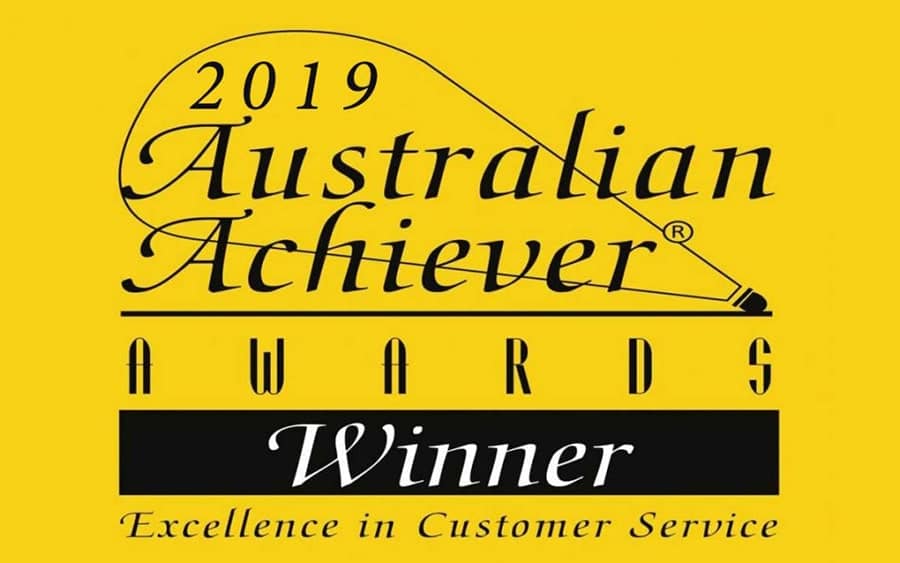 2019 Australian Achiever Awards Winner.