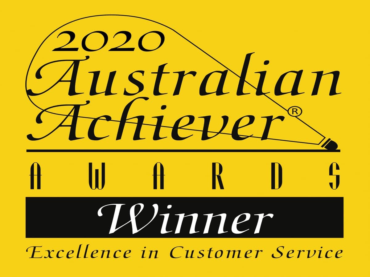 2020 Australian Achiever Awards Winner.